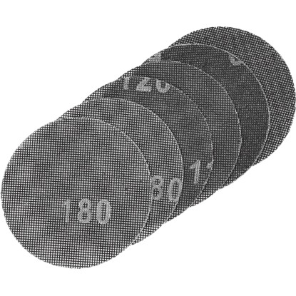 LUX-TOOLS Comfort csiszolórács készlet 125 mm 6 részes