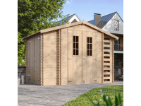 Timbela M389C kerti faház bézs barna FSC Timbela M389C kerti faház bézs barna FSC