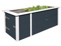 Weka magaságyás szekrénnyel 205 cm x 79 cm x 81 cm antracit