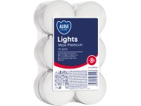 Bispol Maxi teamécses 8 óra égési idő fehér 12 db