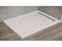 PETRA Zuhanytálca szög műmárvány folyóka 120x90x3 cm