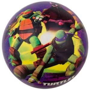 Ninja Turtles műanyag labda, tökéletes szabadtéri játékhoz és szórakozáshoz.