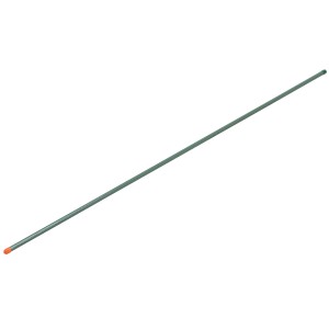 Sötétzöld növénykaró, 150 cm hosszú, kerti támasztékokhoz.