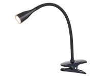 Rábalux Jeff LED asztali lámpa 4,5 W fekete csíptethető Rábalux Jeff LED asztali lámpa 4,5 W fekete csíptethető