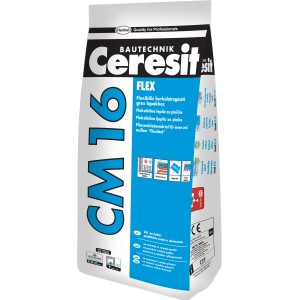 Ceresit CM 16 flexibilis csemperagasztó bel- és kültéri használatra.
