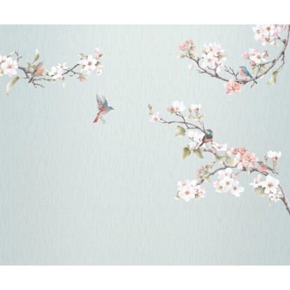 Komar Apple Blossom fátyoltapéta 300 cm x 250 cm