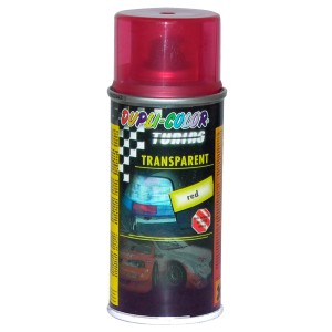 Dupli-Color Tuning Transparent Red lakk spray, 150ml-es doboz festék- és karosszéria javításhoz.