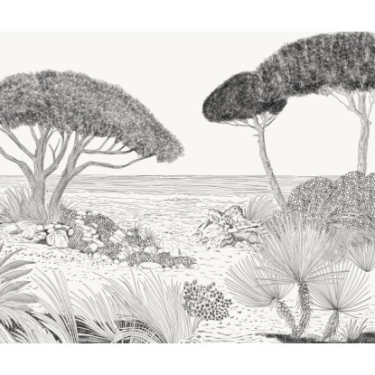 Komar Shoreline vliestapéta 300 cm x 250 cm