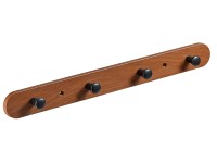 Hettich ruhafogas 380 mm x 40 mm x 30 mm műanyag tölgy / rusztikus