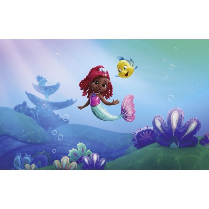 Komar nemszőtt fotótapéta Disney Ariel Junior Friends színes