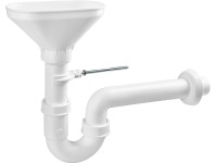 Bűzzáró tölcsérrel együtt 1 1/2