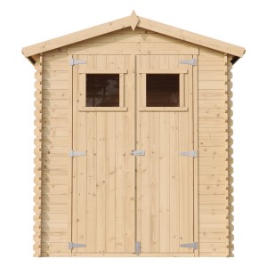 Timbela fa kerti ház M367+M367G, 1,98 m², padlóval, természetes.