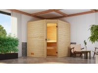 Weka Valida tömörfa sarokszauna 1.8 GT kályha nélkül natúr hatású 189 x 172 cm Weka Valida tömörfa sarokszauna 1.8 GT kályha nélkül natúr hatású 189 x 172 cm