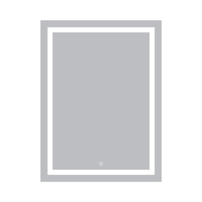 Led tükör kapcsolóval 60 cm x 80 cm