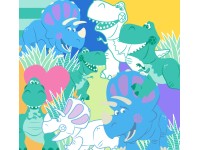 Komar vlies fotótapéta Toy Story Rex and Trixie 300 cm x 280 cm