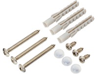 Rögzítőkészlet krómozott Carra harmonikafalhoz Rögzítőkészlet krómozott Carra harmonikafalhoz