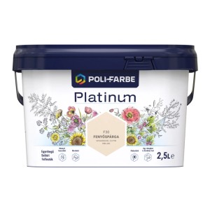 Poli - Farbe Platinum beltéri falfesték diszperziós Fenyőspárga matt 2,5 l