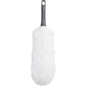 OBI poroló, mikroszálas, Ø 17 cm, 55 cm hosszú, szürke nyéllel és akasztóval.