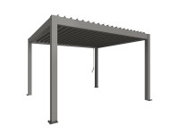 Biohort pergola 255 cm x 404,5 cm x 367,5 cm kvarcszürke-metál Biohort pergola 255 cm x 404,5 cm x 367,5 cm kvarcszürke-metál