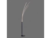 Just Light. Maja állólámpa fekete 80 cm x 215 cm