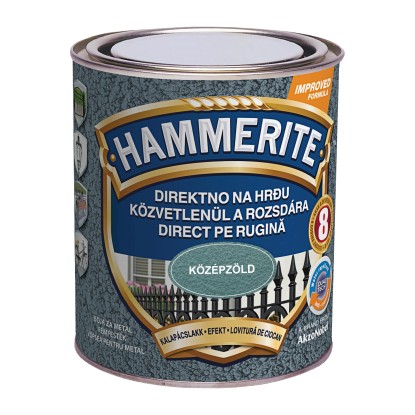 Hammerite fémfesték kalapácslakk középzöld 0,75 l
