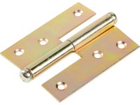 Kiemelő vasalat jobbos sárga horganyzott 80 mm x 65 mm Kiemelő vasalat jobbos sárga horganyzott 80 mm x 65 mm