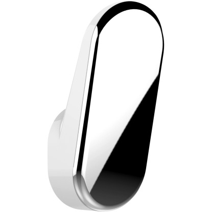 Wenko Anso fali akasztó fényes króm 2 darabos készlet