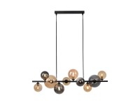 Paul Neuhaus Popsicle függőlámpa 10 izzós Fekete