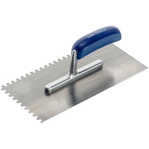 LUX Classic fogazott simító, 6x6 mm, csempe- és padlóragasztóhoz.