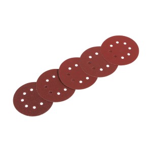 LUX csiszolókorong készlet excentercsiszolóhoz, Ø 125 mm, 20 darabos, különböző szemcsézet.