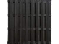 WPC kerítés 180 cm x 180 cm antracit