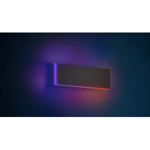 Modern Eglo LED RGBIC fali lámpa, 8,2W, színváltással a hangulatos világításhoz.