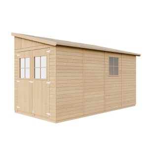 Timbela M340 fa kerti ház, 8 m², oldalfal és padló nélkül.