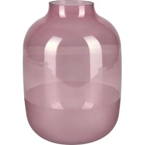 Blush Bordeaux bordó üvegváza, 25,5 cm magas, Ø 18 cm. Dekoratív virágváza beltérre.