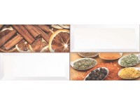 Zalakerámia dekor Carneval fűszerek 20 cm x 50 cm