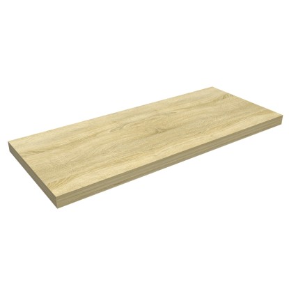 Egyenes laminált polc sonoma tölgy 60 cm x 25 cm x 1,8 cm