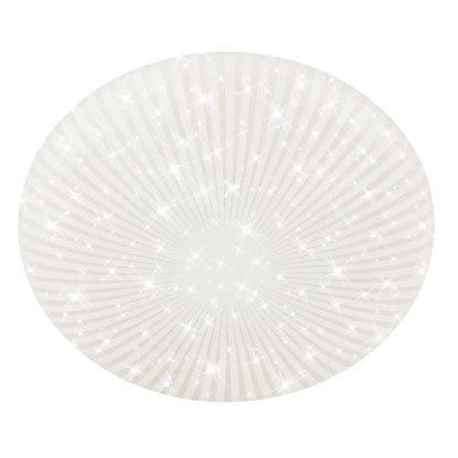 Briloner LED mennyezeti lámpa Nebo csillagos égbolt hatású 28 cm fehér