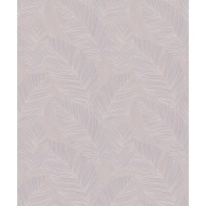 Erismann Paradisio 2 vlies tapéta levél mintával, taupe színben. Dekoratív tapéta természetes dizájnnal.