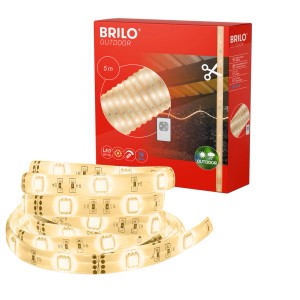 Brilo Outdoor LED szalag, 5m, kültéri használatra.