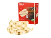 LED melegfehér szalag IP44 kültéri