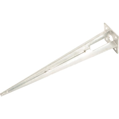 Beüthető  talajba helyezett oszloptartó  horganyzott  50 cm