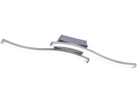 LED-es mennyezeti lámpa Route 2 ágú matt nikkel