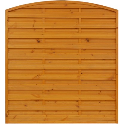 Belátásgátló kerítéselem München fenyőszínek 180/195 cm x 180 cm FSC®