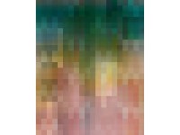Komar fátyoltapéta Paper Pixels 200 cm x 250 cm tarka