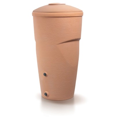 Waterform Wallycan esővízgyűjtő tartály, 270 l, antracit. Amfora design kertbe és esővízgyűjtéshez.