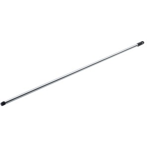 Króm LUX fém nyél, 130 cm hosszú, tisztító eszközökhöz.