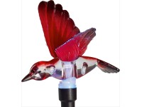 OBI Usini LED-es földbe szúrható napelemes lámpa kolibrivel piros OBI Usini LED-es földbe szúrható napelemes lámpa kolibrivel piros