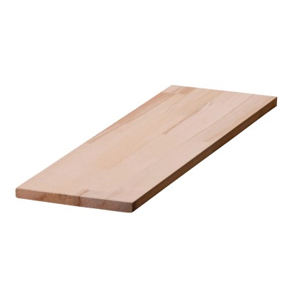 Ragasztott fa 120 cm x 40 cm x 1,8 cm bükk FSC®