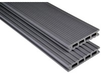 Kovalex WPC teraszpadló mattított 2,6 cm x 14,5 cm kőszürke méteráru