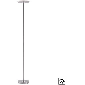 Elegáns, dimmelhető Hans állólámpa a Just Light-tól acélból, 181 cm magas.